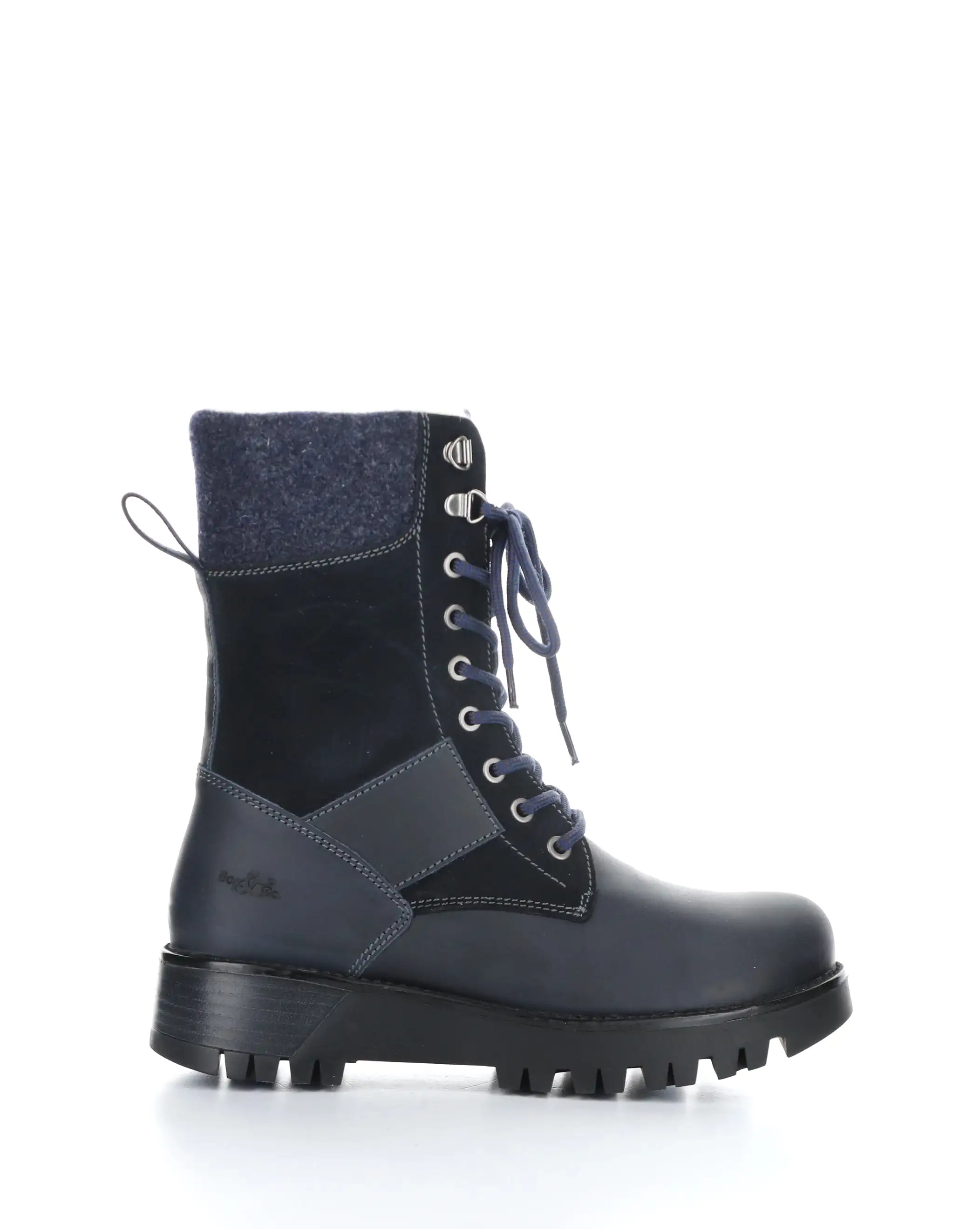 GENUS PRIMA NAVY Round Toe Boots