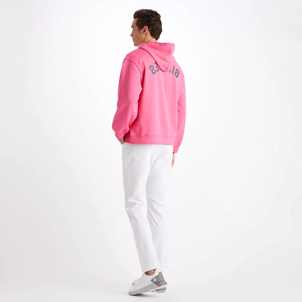 G/FORE BIRDIES PULLOVER HOODIE AZALEA