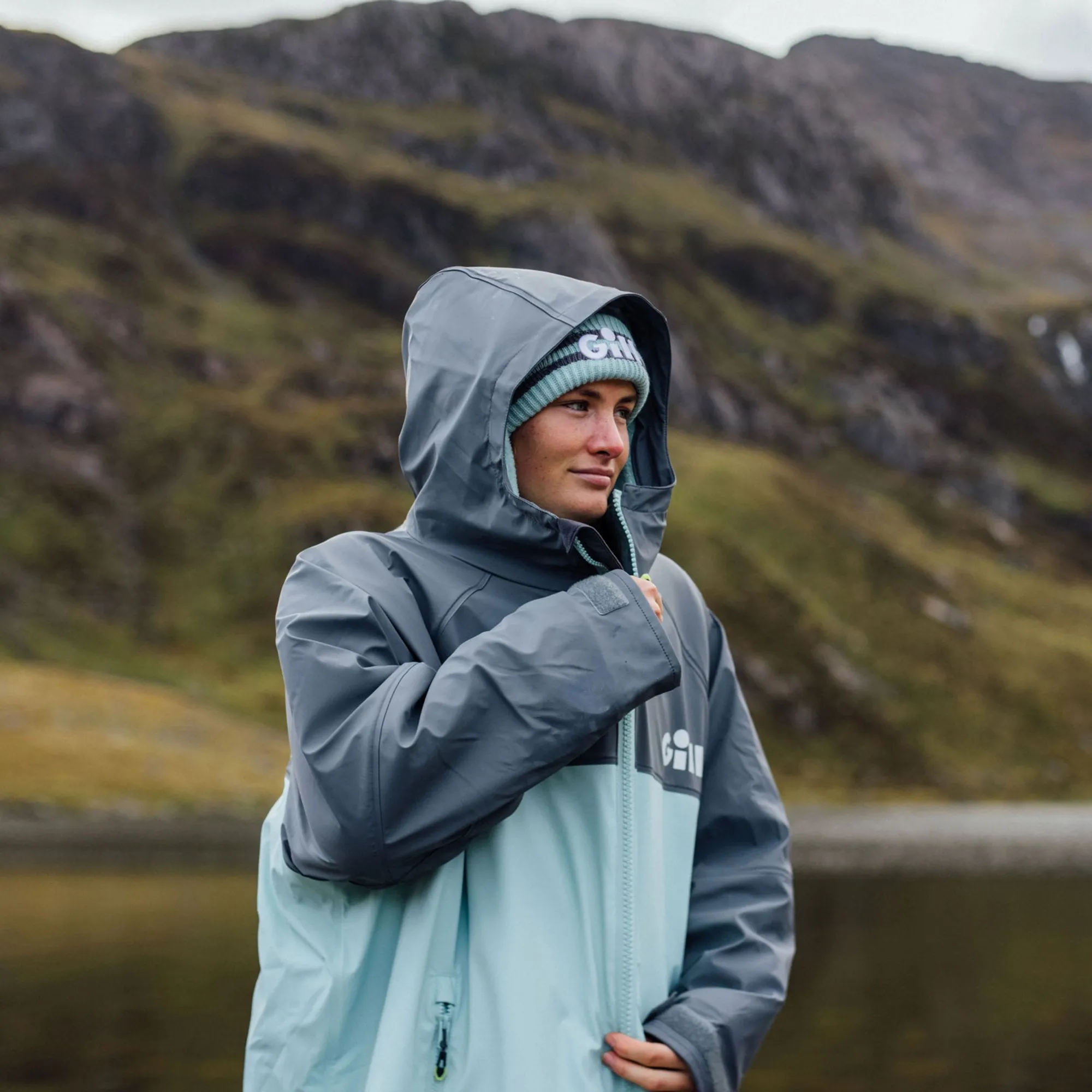 Gill Sailing and Wild Swimming Aqua Parka - Gill's Upgrade to the Dry Robe