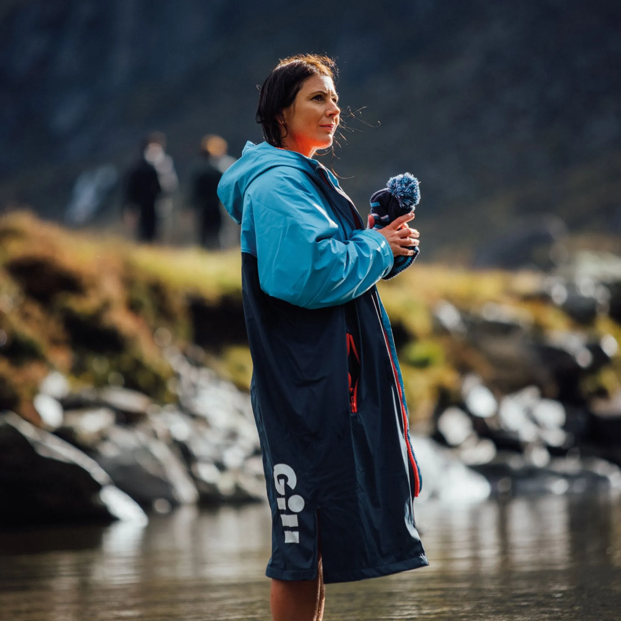 Gill Sailing and Wild Swimming Aqua Parka - Gill's Upgrade to the Dry Robe