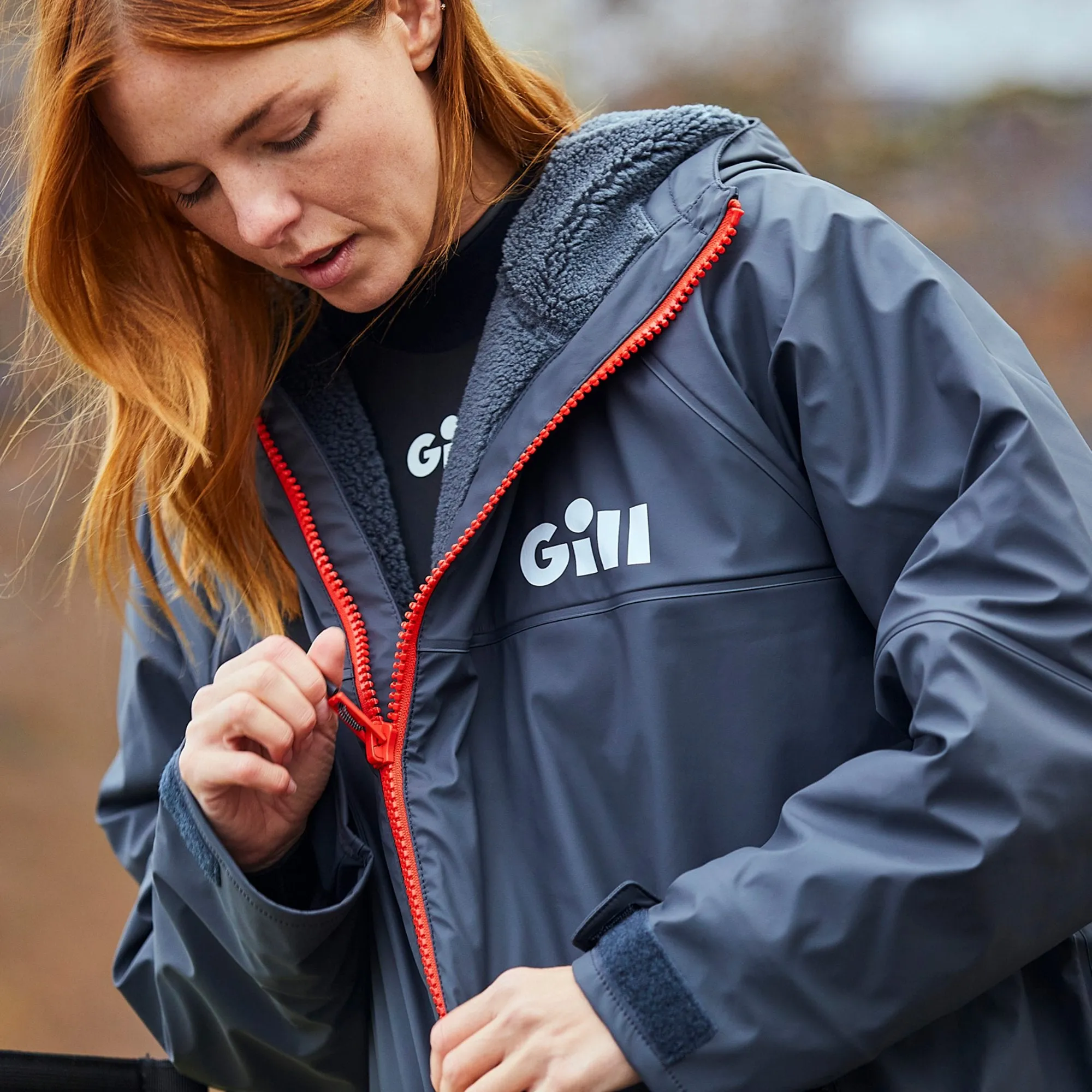 Gill Sailing and Wild Swimming Aqua Parka - Gill's Upgrade to the Dry Robe