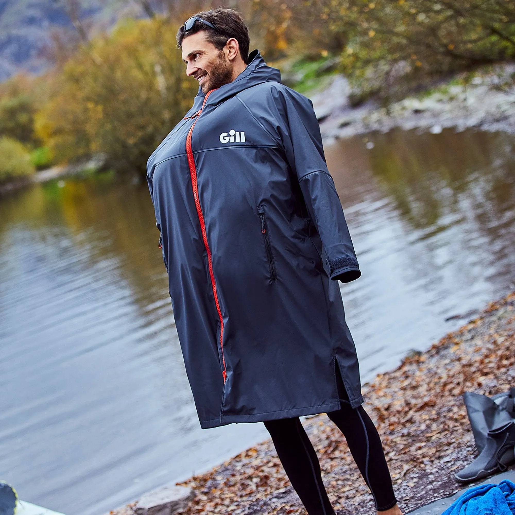 Gill Sailing and Wild Swimming Aqua Parka - Gill's Upgrade to the Dry Robe