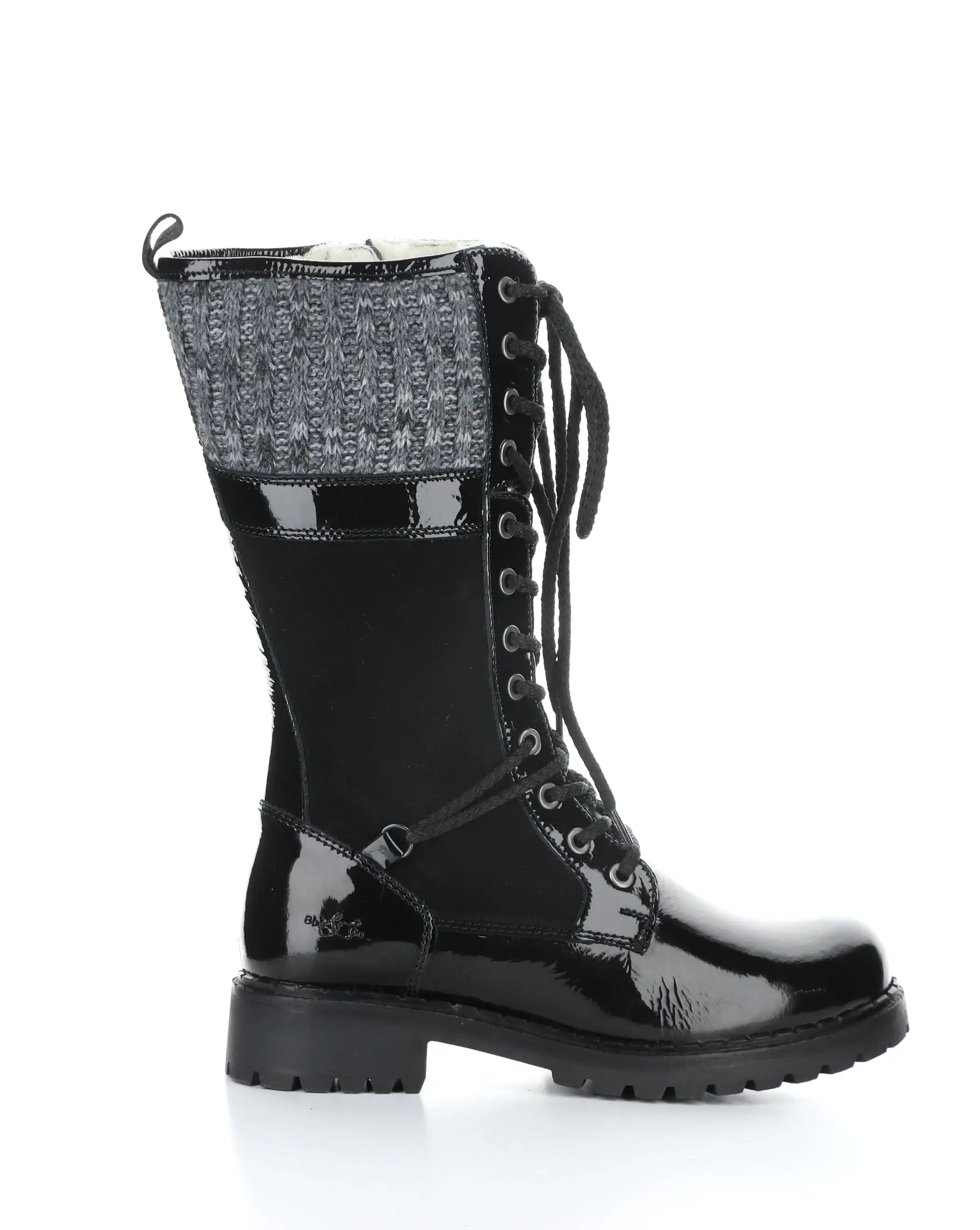 HAVEN BLACK Round Toe Boots