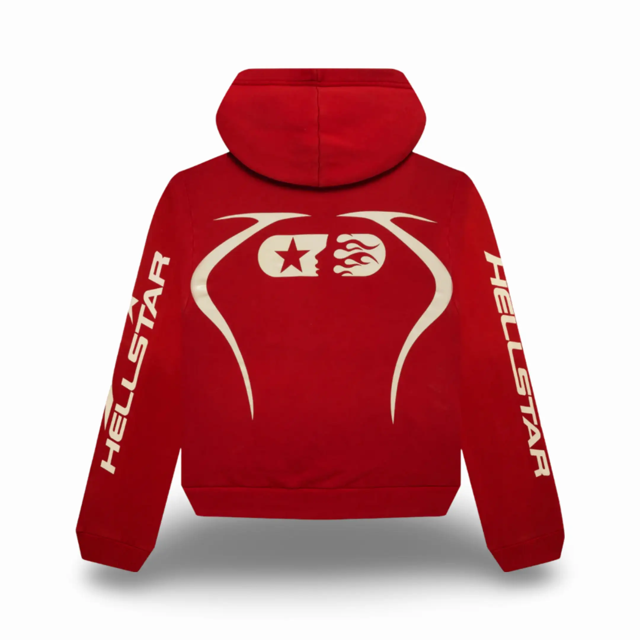 Hellstar Sports Pullover Hoodie Red SS24