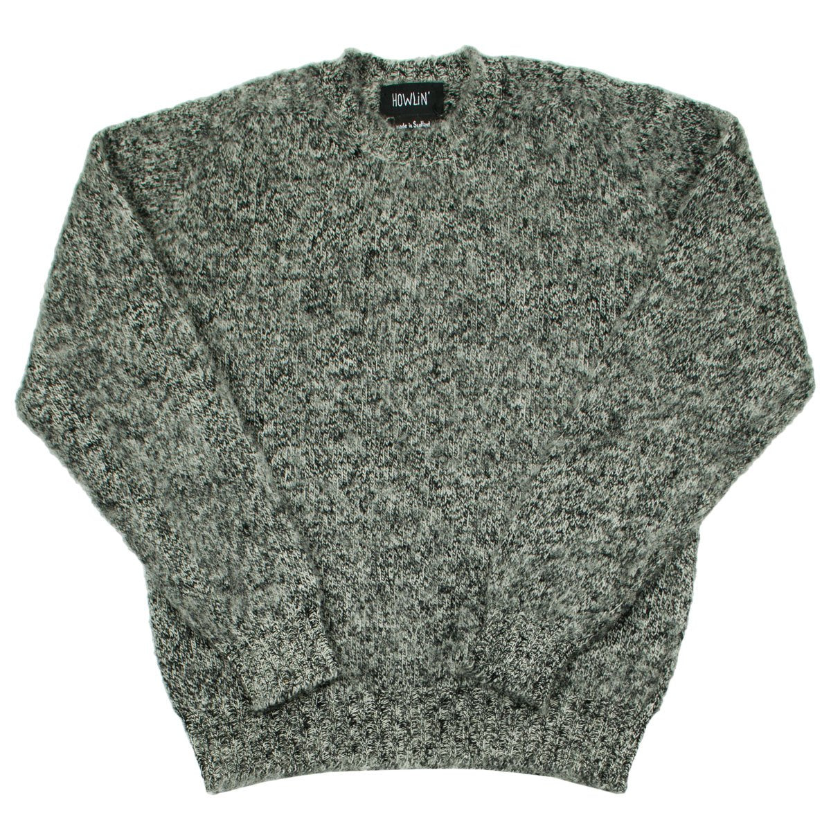 Howlin' - Shaggy Bear Sweater - Black Mix