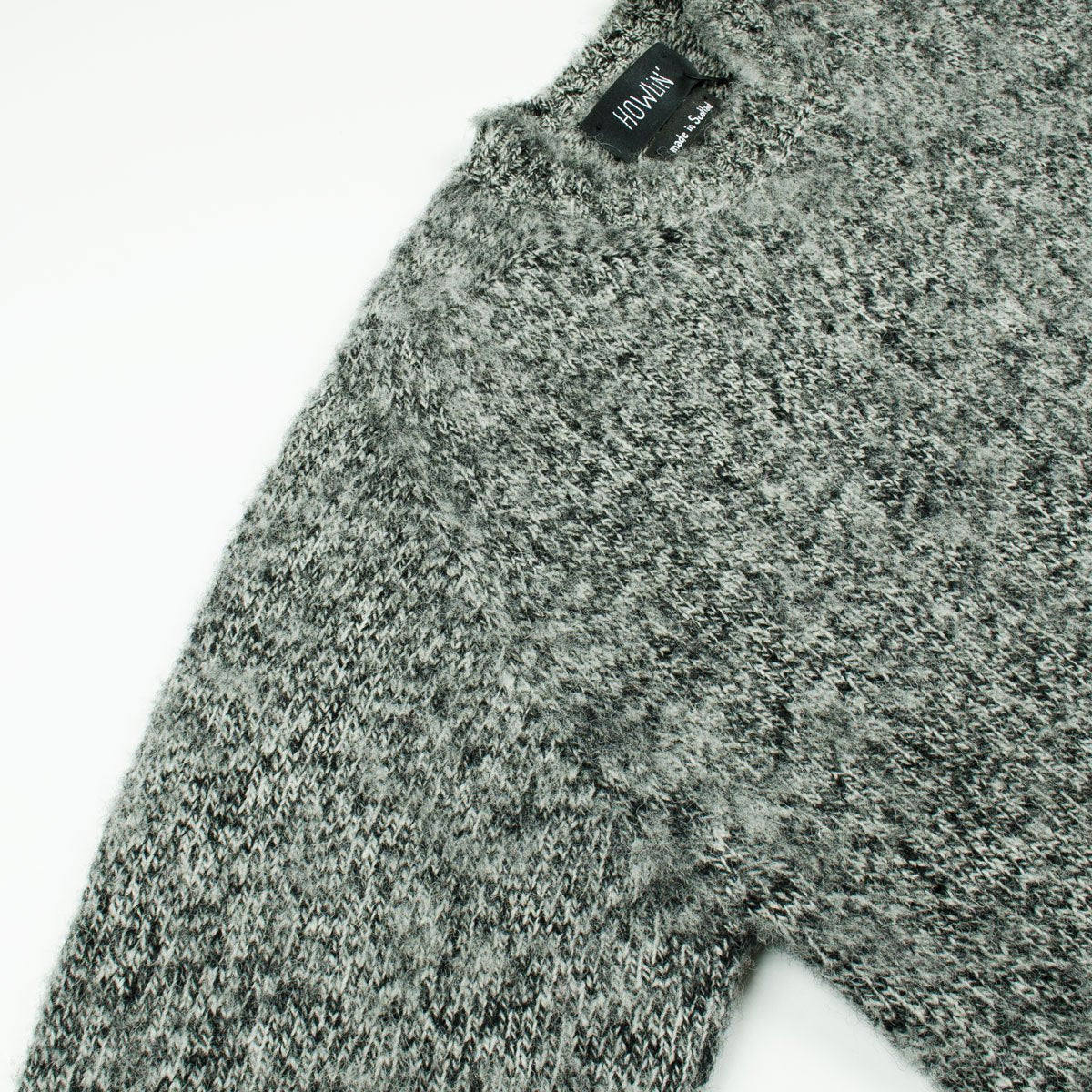 Howlin' - Shaggy Bear Sweater - Black Mix