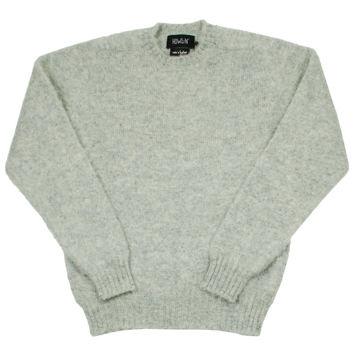 Howlin' - Shaggy Bear Sweater - Light Grey Mix