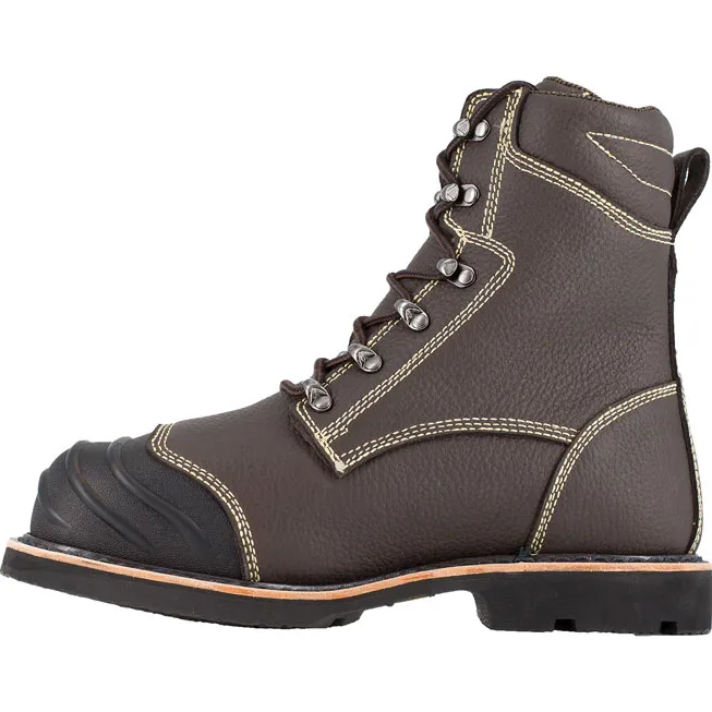 Iron Age Forgefighter Men's 10-Inch Composite Toe Internal Metatarsal Smelter Boot