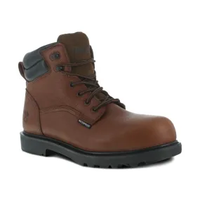 Iron Age Hauler Mens Brown 6 Waterproof Work Boot IA0160