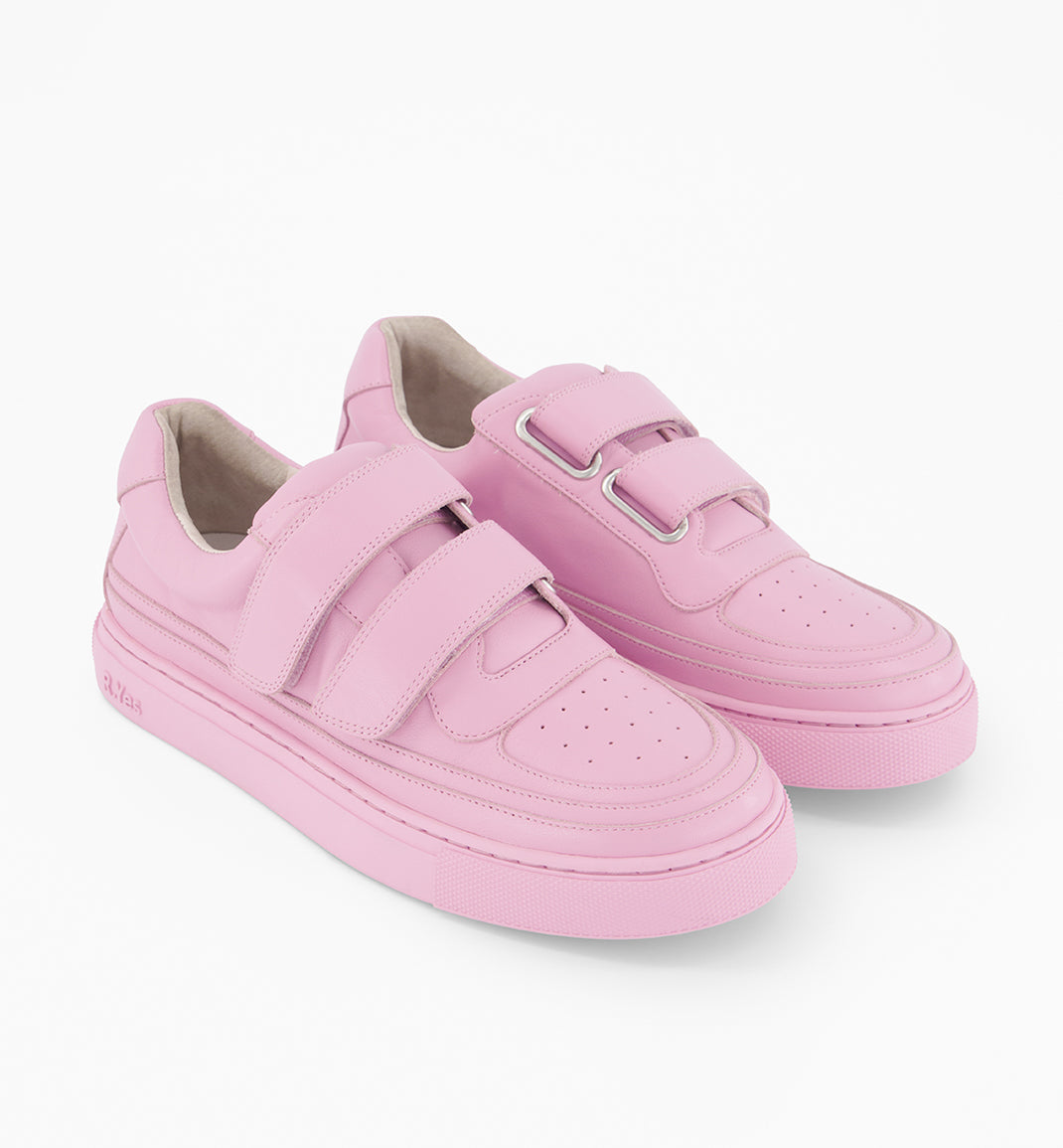 Journey 3.0 Leather Velcro Trainer | Wild Rose