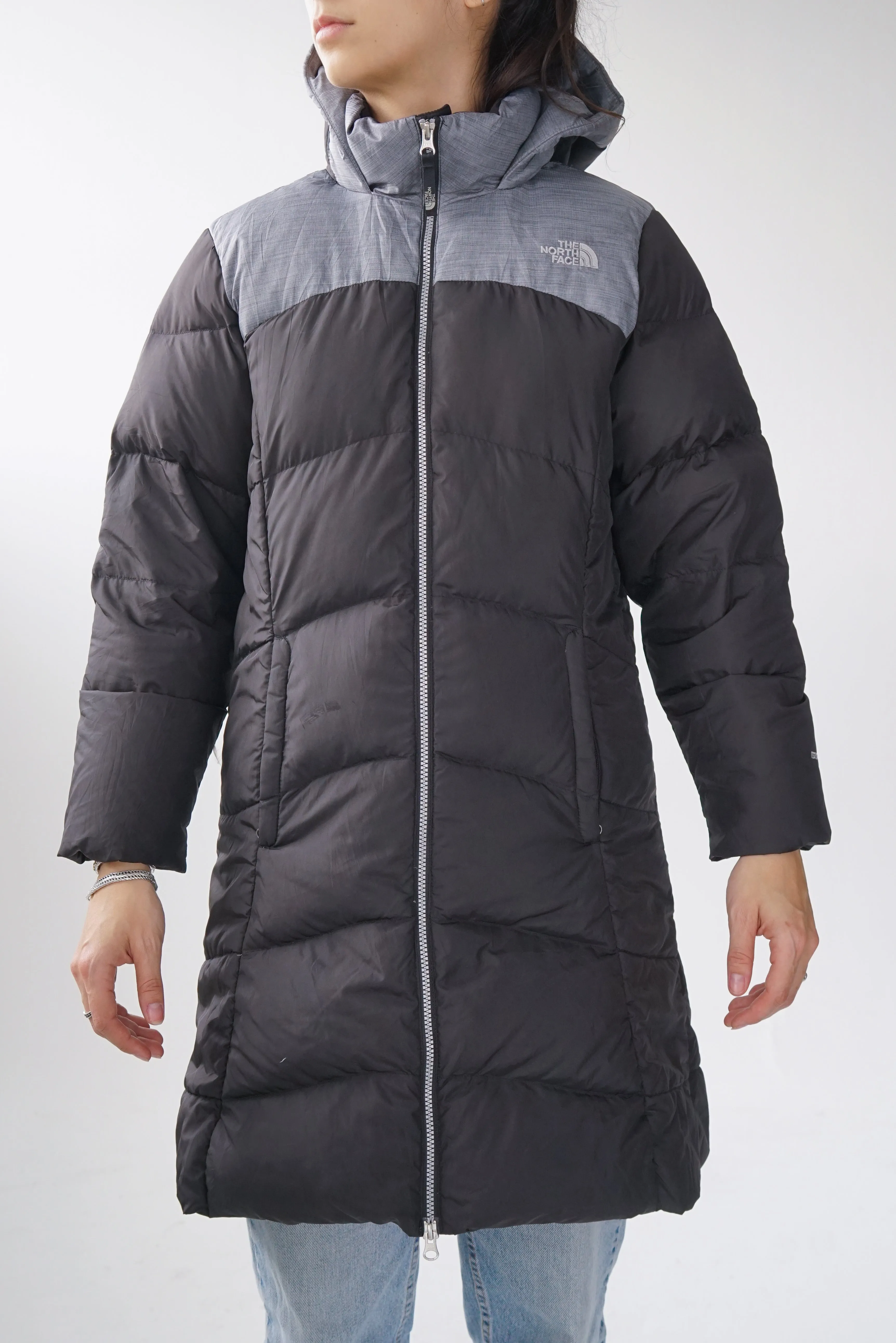 Long North Face puffer 550 parka en duvet pour filles taille XL 18ans (S femme)