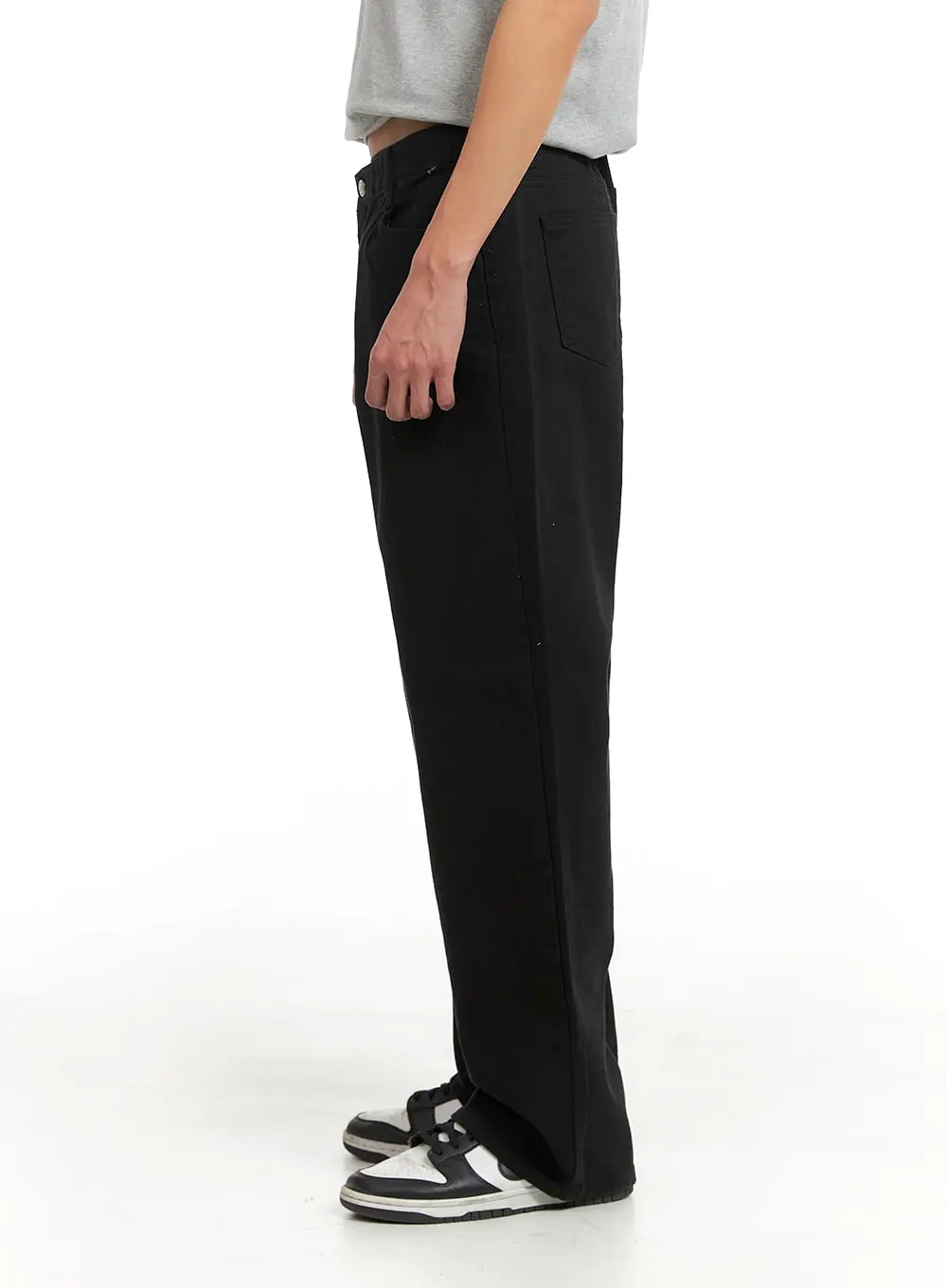 Men's Basic Wide Leg Pants IA401