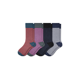 Men's Dress Calf Sock 4-Pack