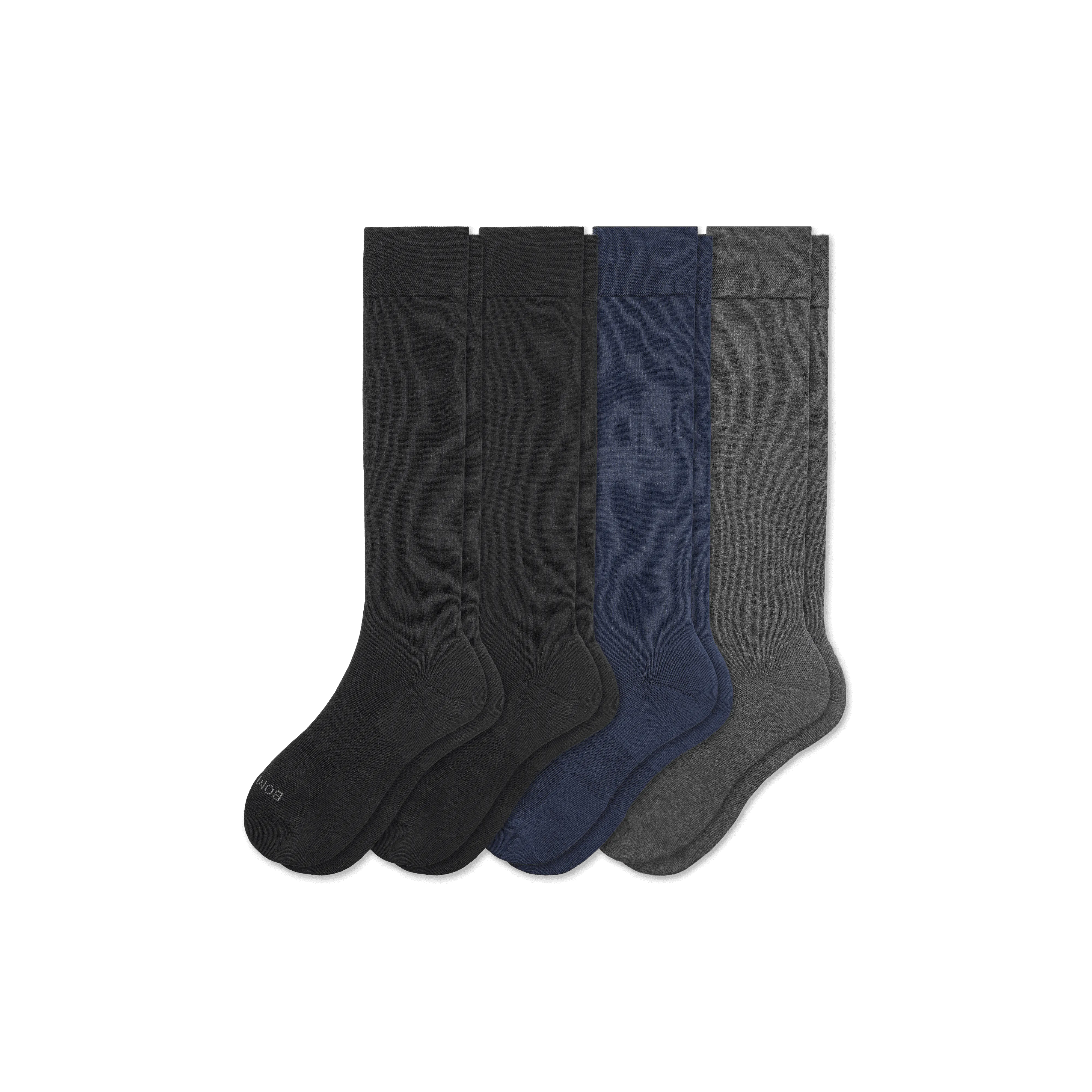 Men's Dress Over the Calf Sock 4-Pack