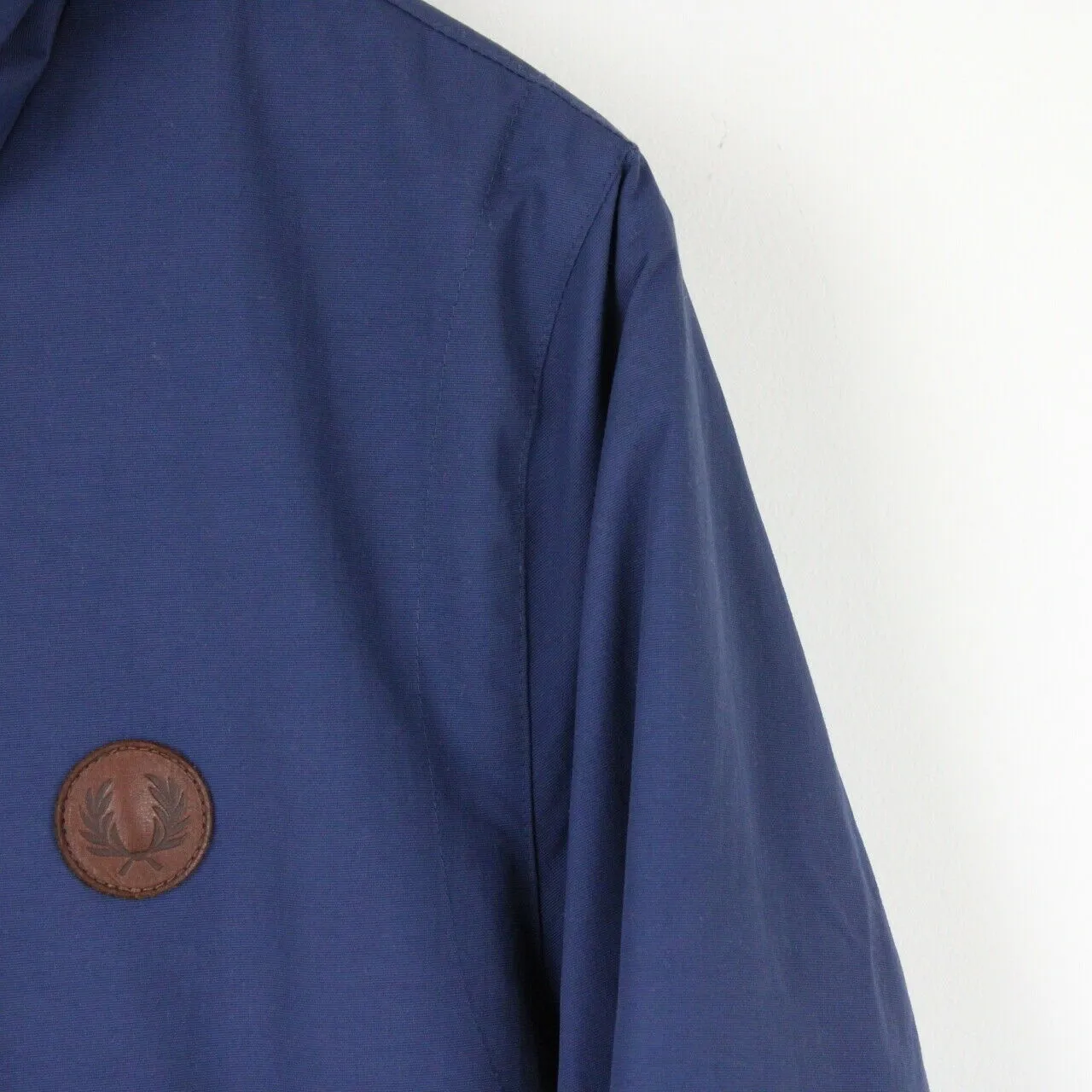 Mens FRED PERRY Parka Jacket Blue | Small