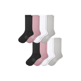 Men's Modern Rib Calf Sock 8-Pack