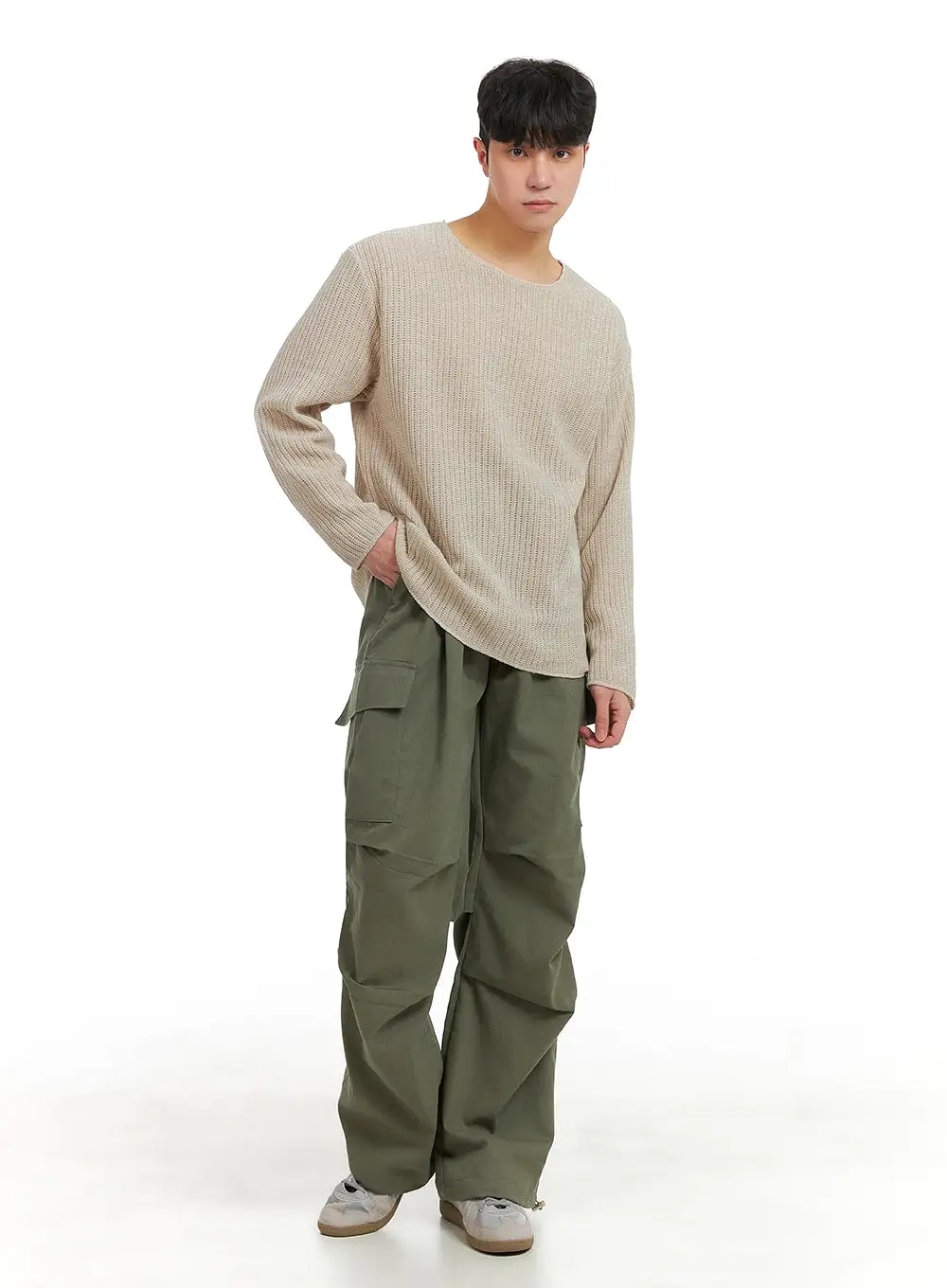 Men's Wide Fit Cargo Pants IA402