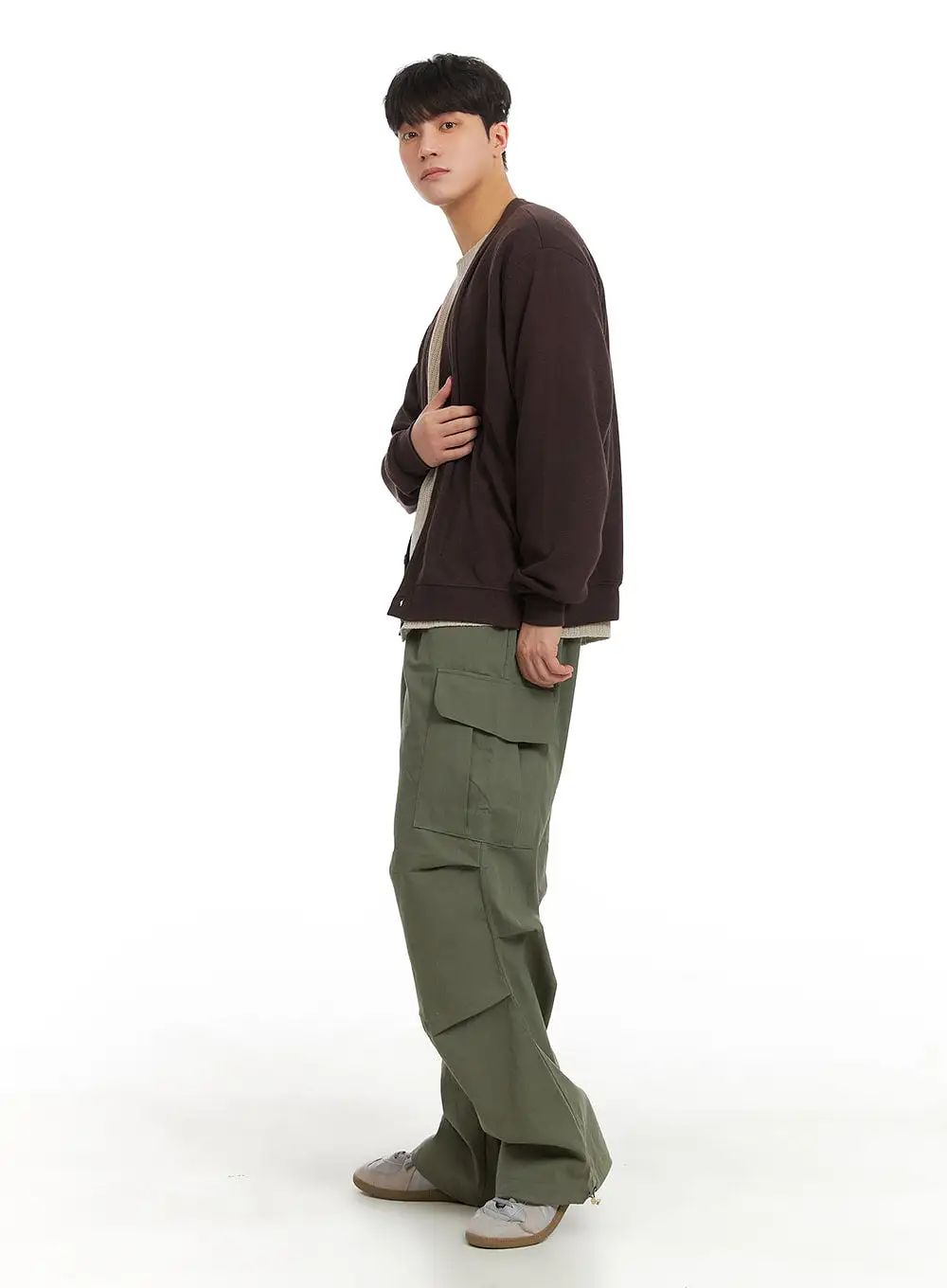 Men's Wide Fit Cargo Pants IA402