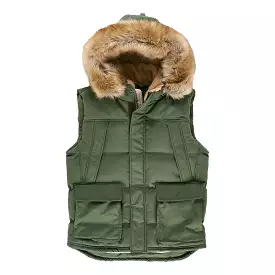 Men's Yukon Lined Hooded Puffer Vest