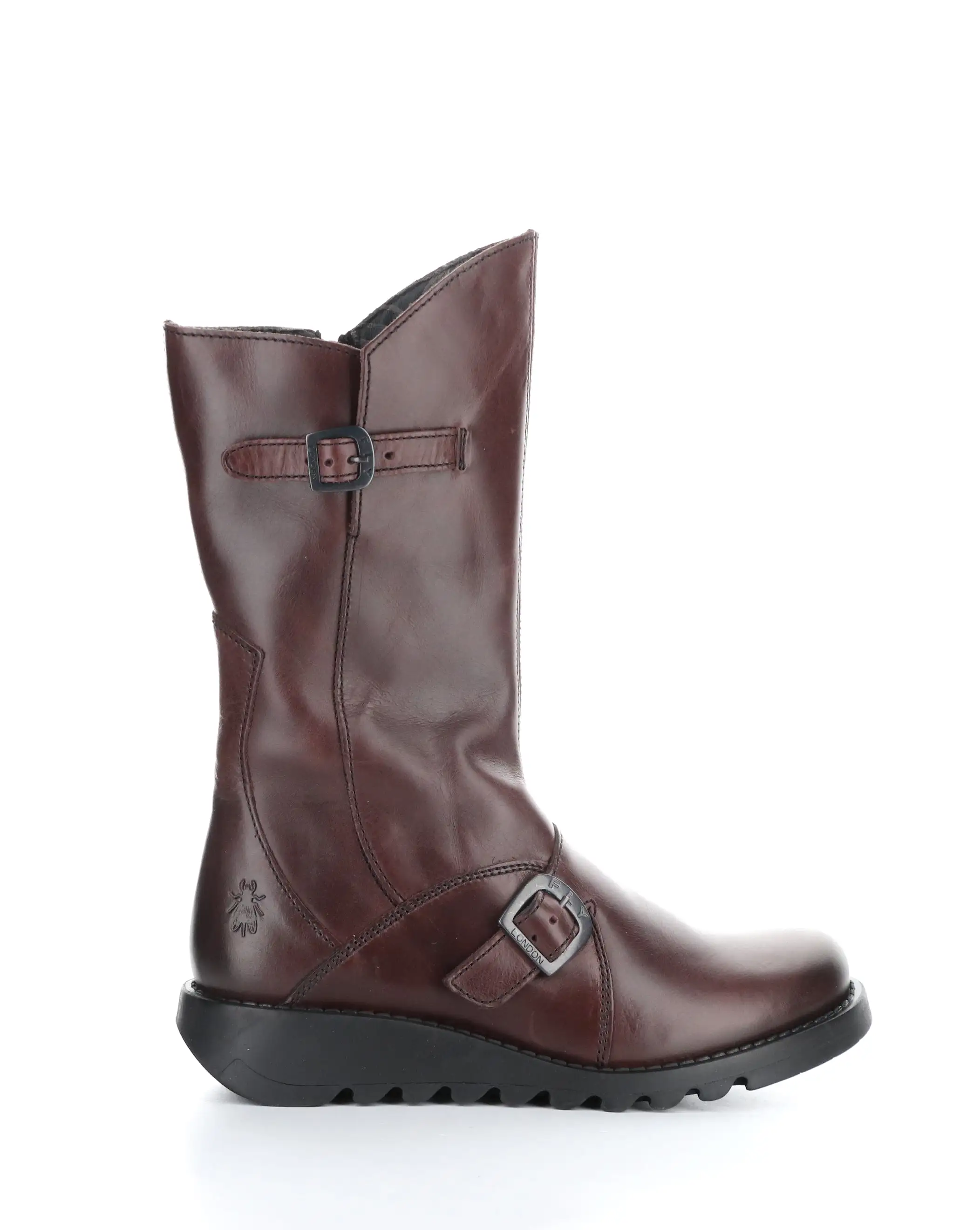 MES913FLY 032 WINE Round Toe Boots