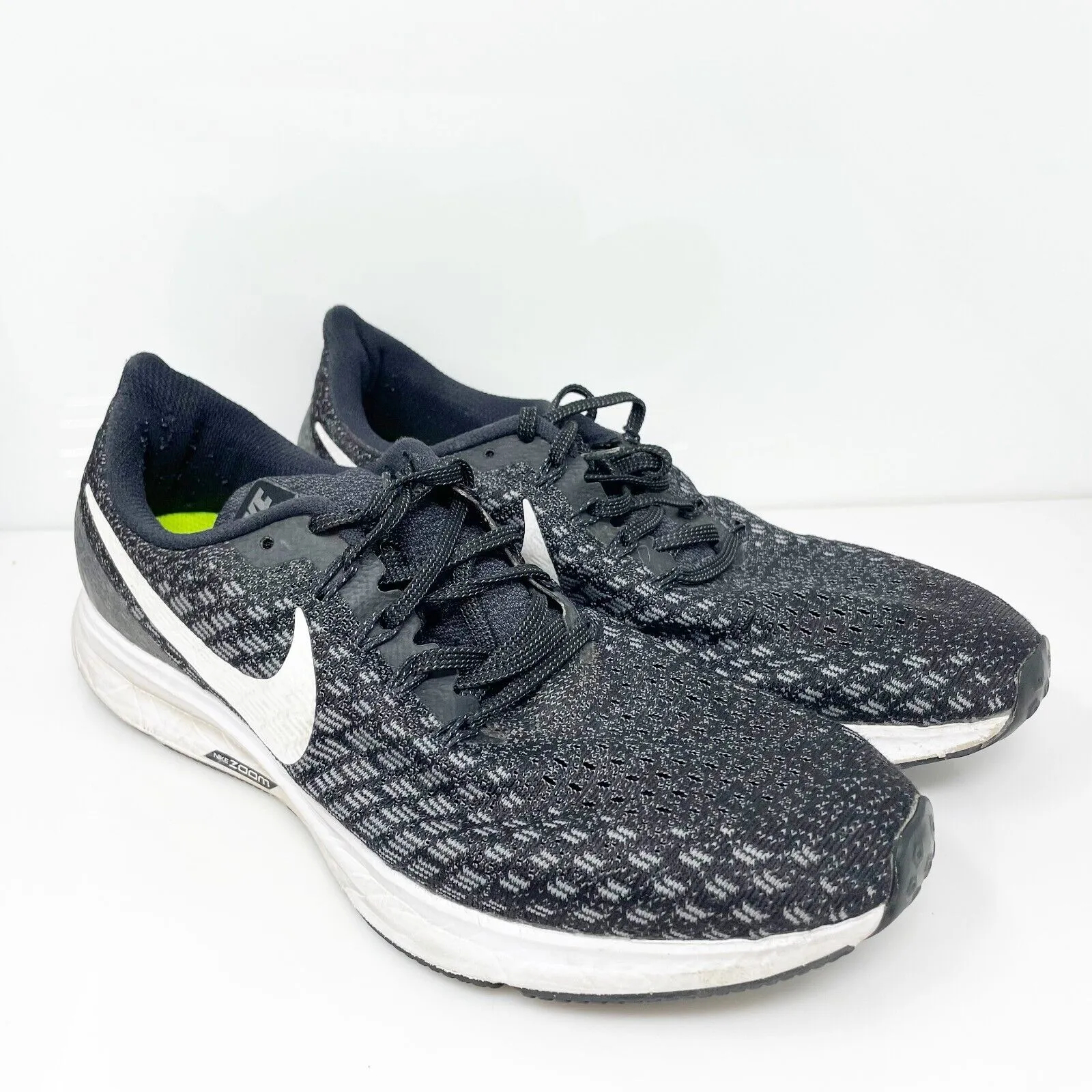 Nike Mens Air Zoom Pegasus 35 942851-001 Black Running Shoes Sneakers Size 10.5