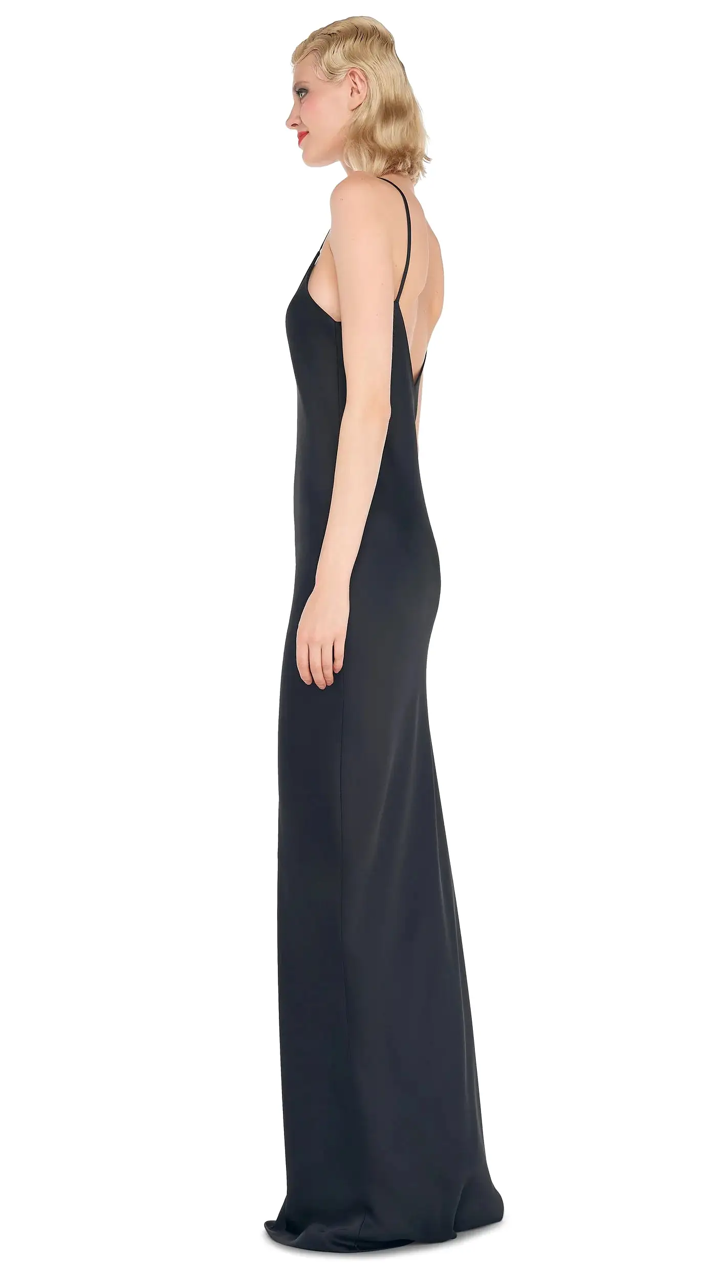 Norma Kamali BIAS SLIP GOWN