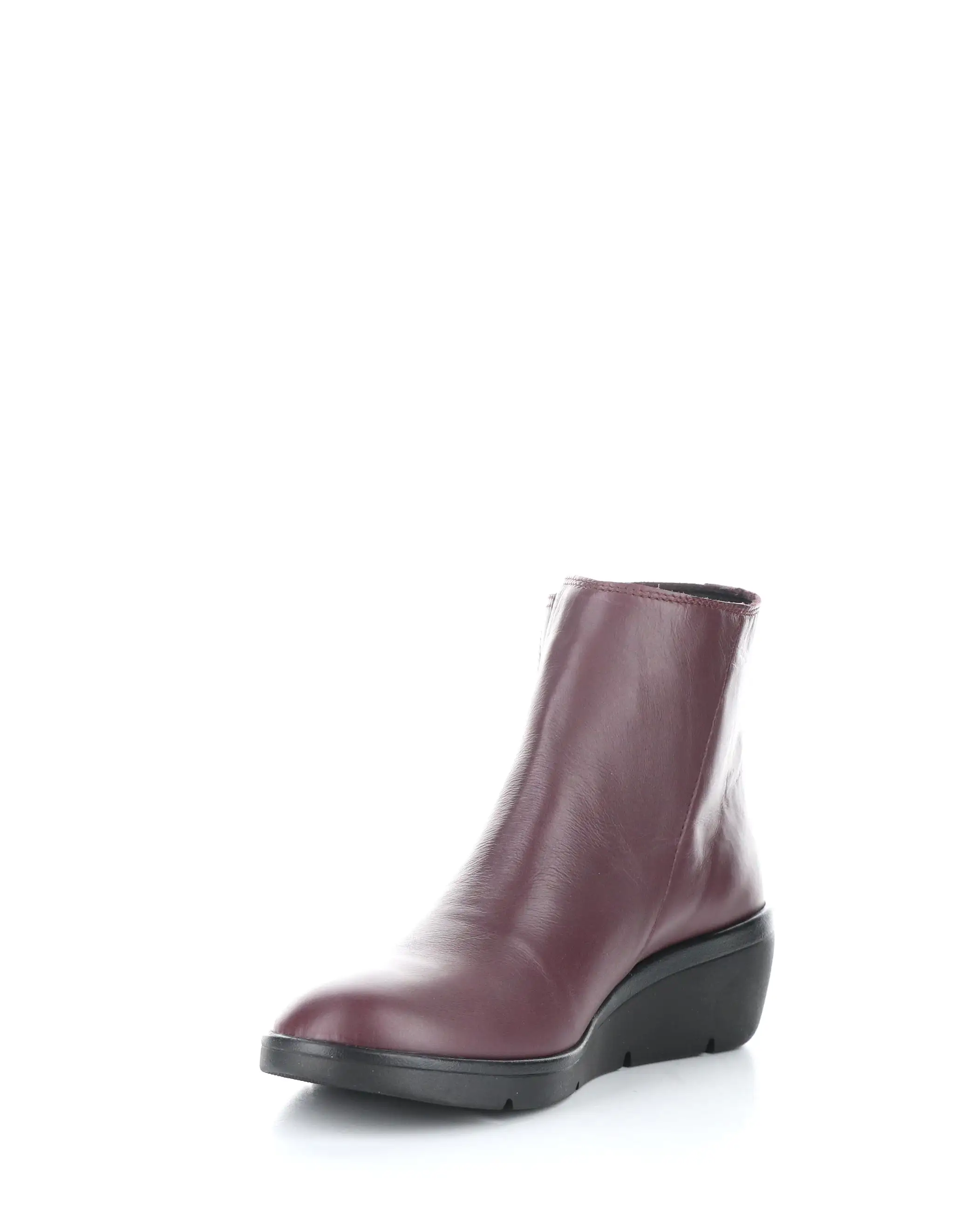 NULA550FLY 005 BORDEAUX Round Toe Boots