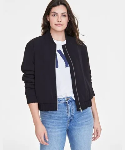 On 34th Women's Twill Bomber Jacket