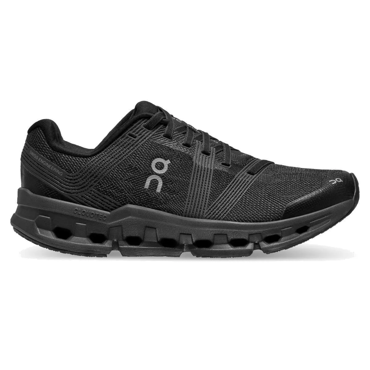 On Cloudgo Black Eclipse Wide Sneakers Women's