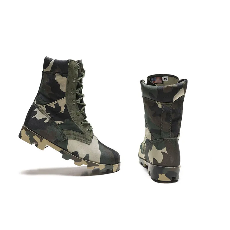 Outdoor military boots men's combat boots