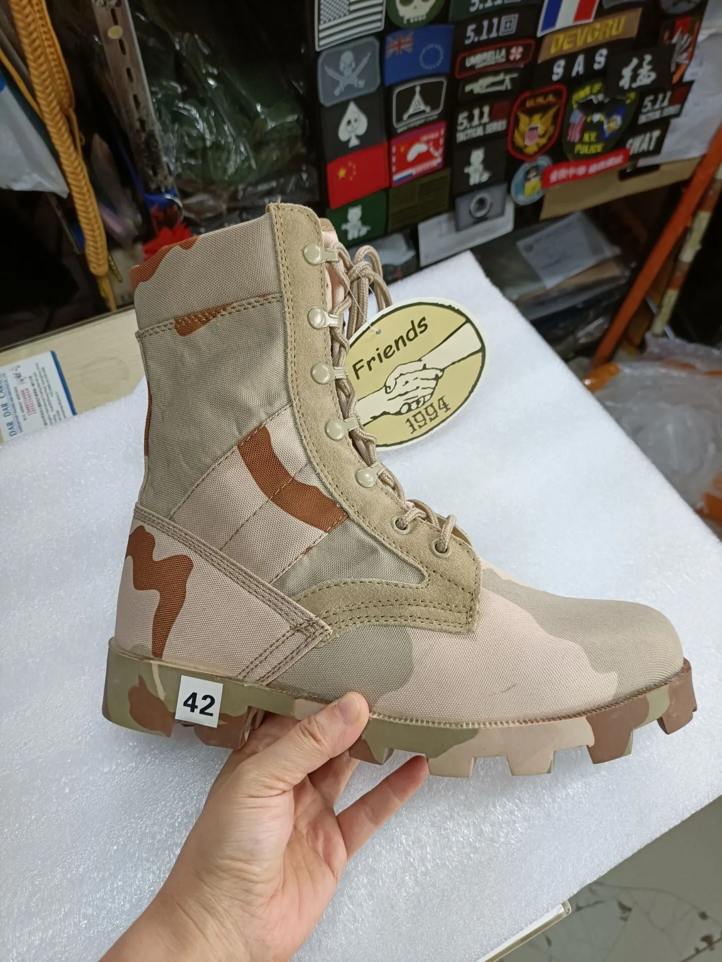 Outdoor military boots men's combat boots