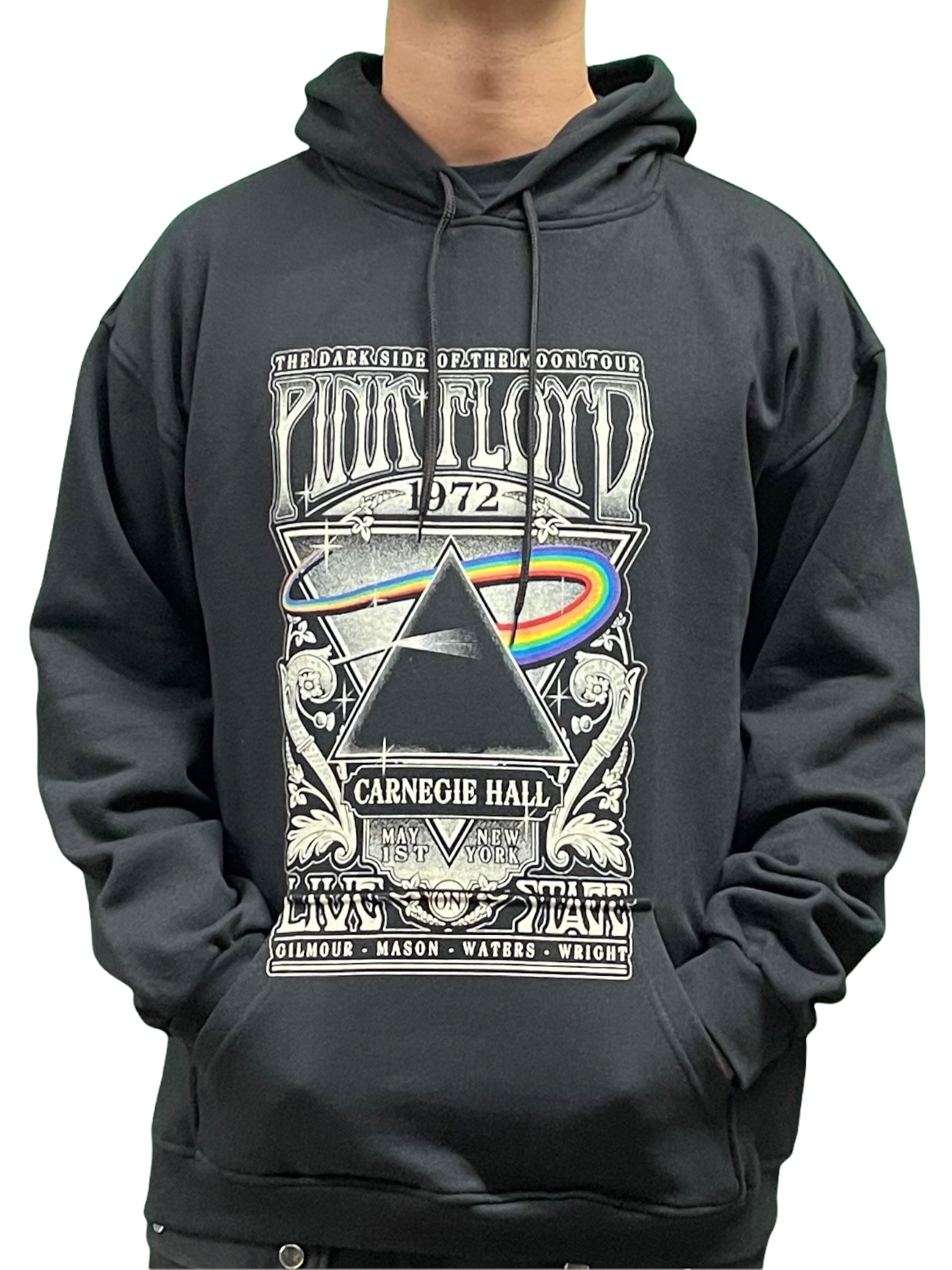 P Floyd Carnegie Hall BLACK Pullover Hoodie Unisex Official Brand New Various Sizes