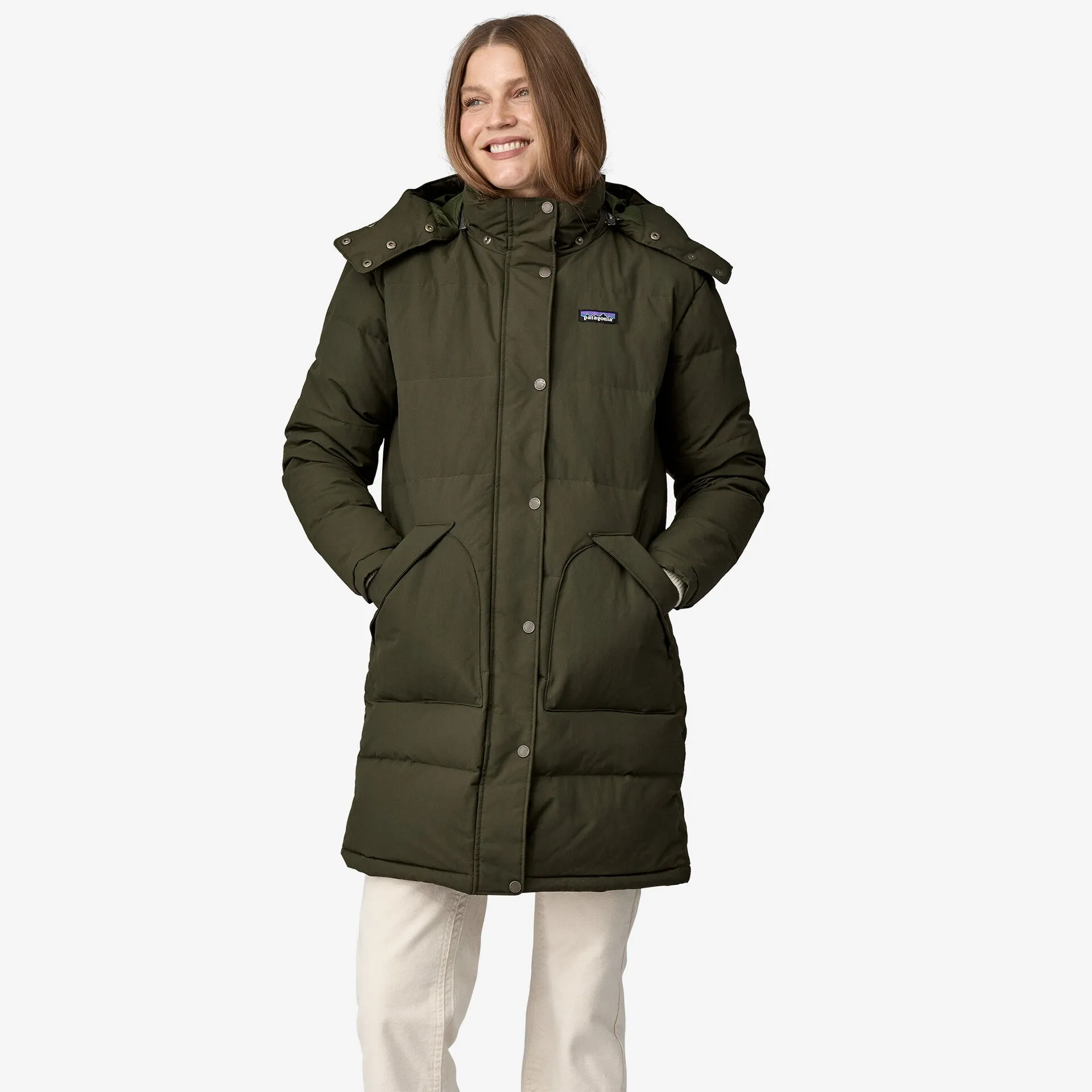 Patagonia Women's Downdrift Parka - Pine Needle Green