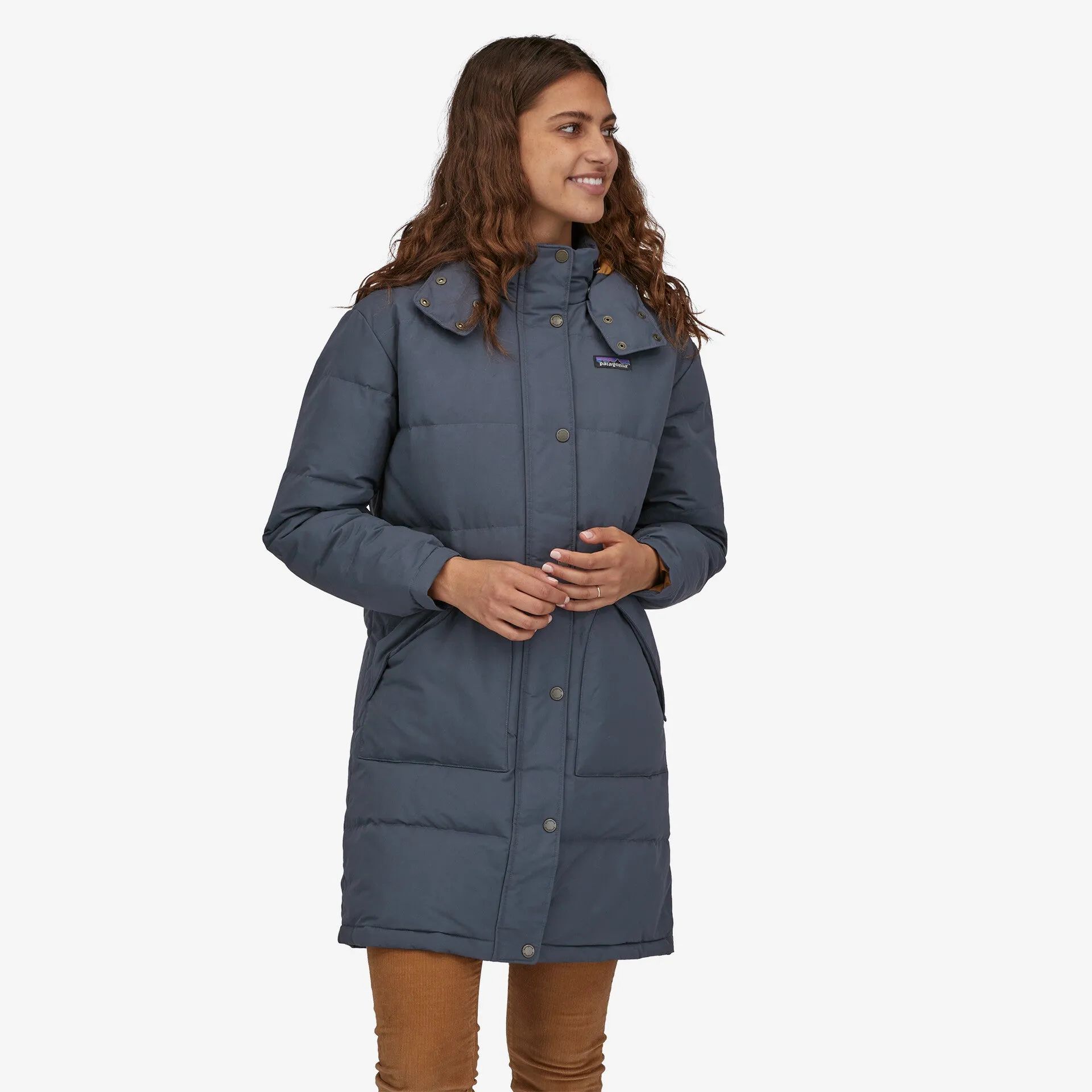 Patagonia Women's Downdrift Parka - Smoulder Blue