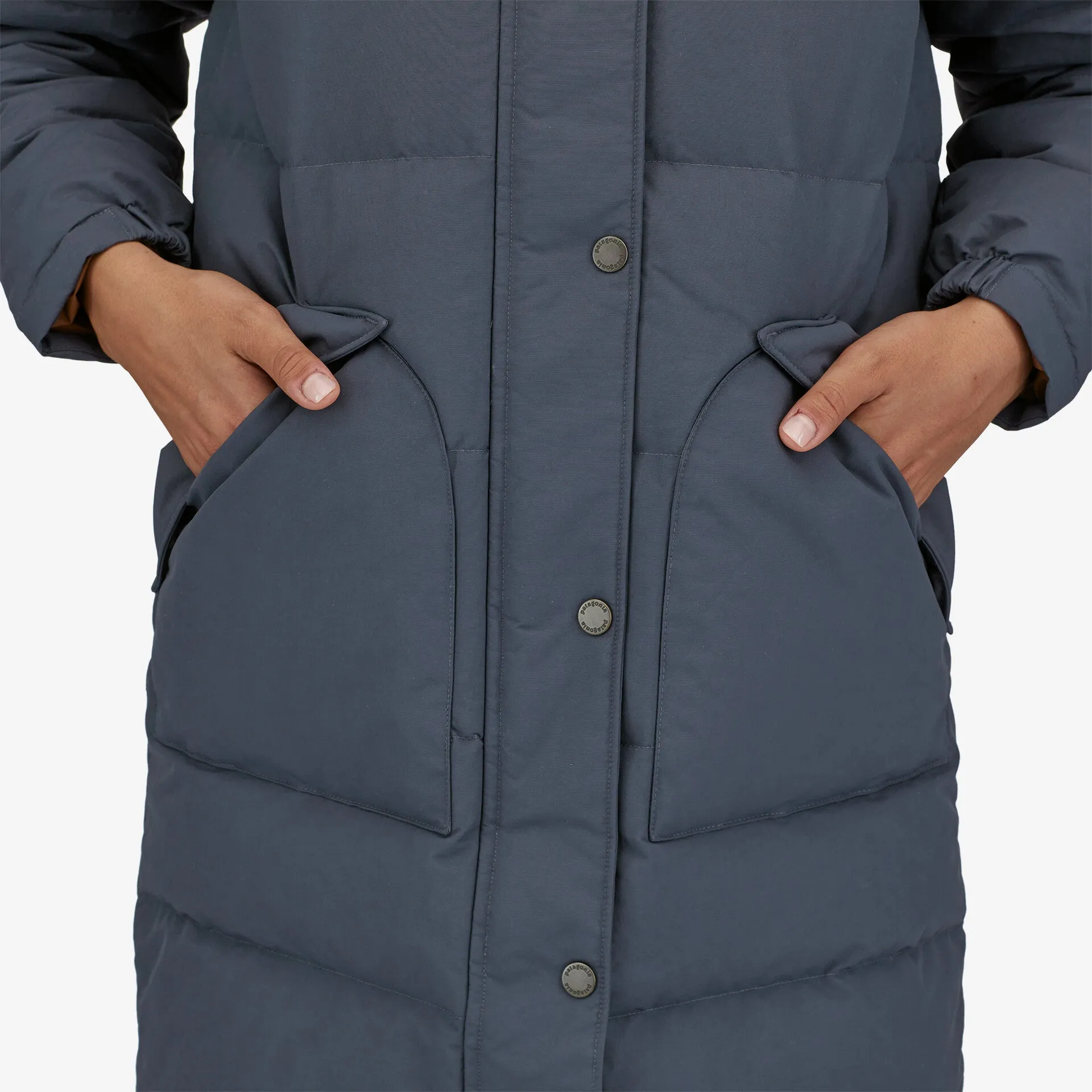 Patagonia Women's Downdrift Parka - Smoulder Blue