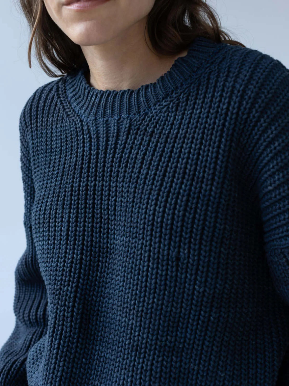 Perle Sweater - Darkest Indigo