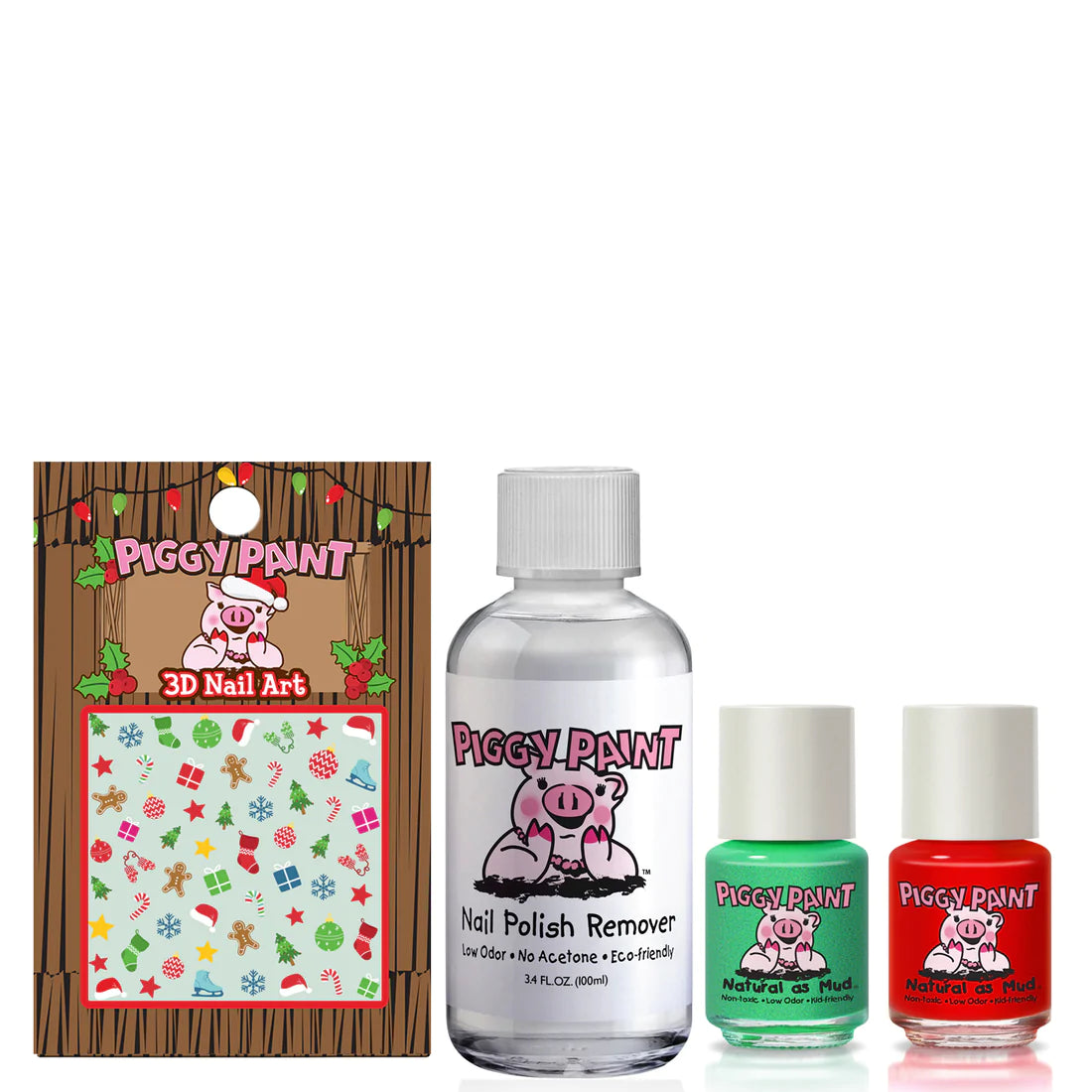 Piggy Paint Holly Jolly Gift Set