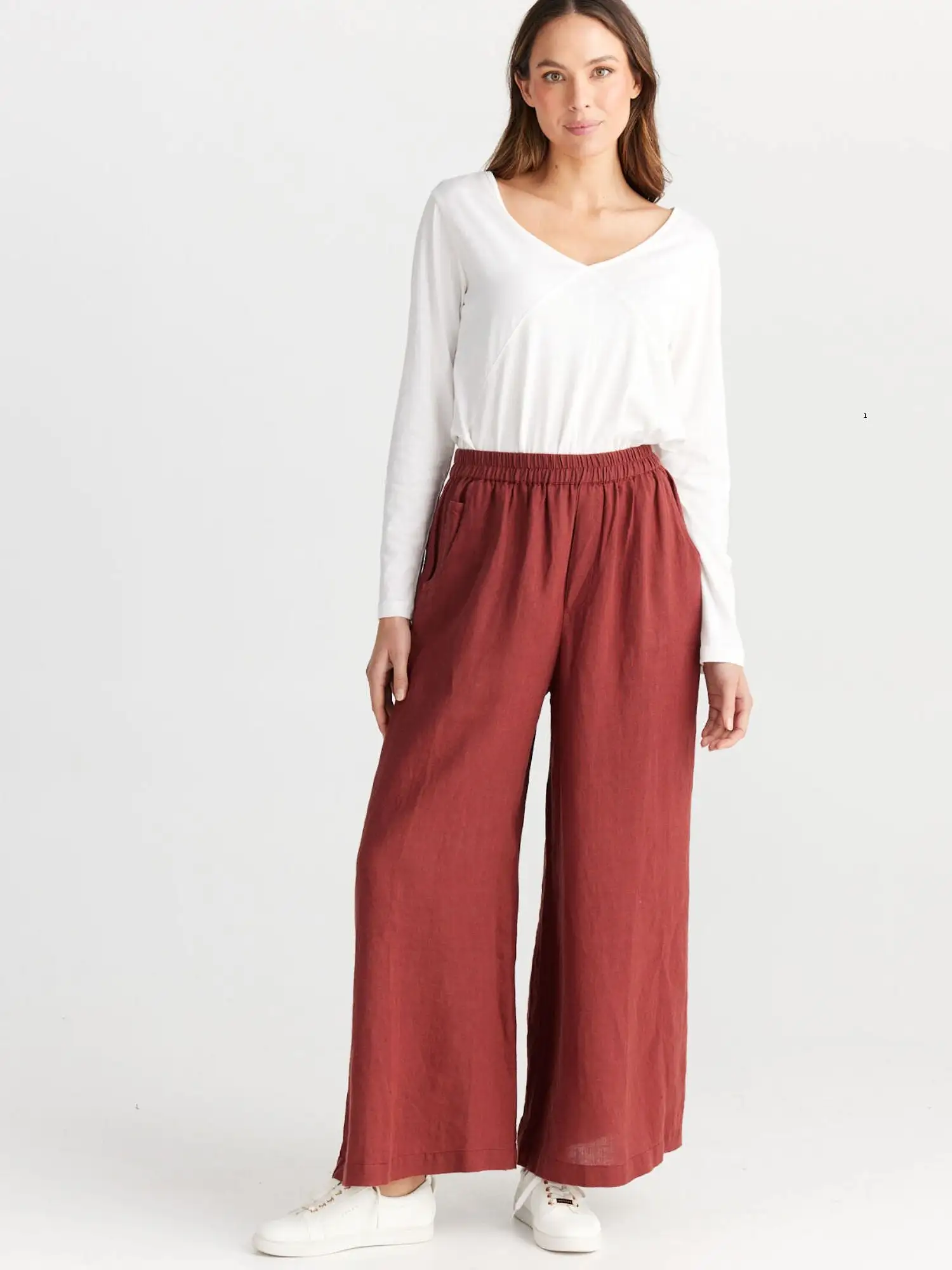 Positano Pants | Wine