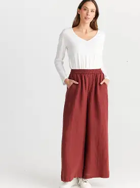 Positano Pants | Wine