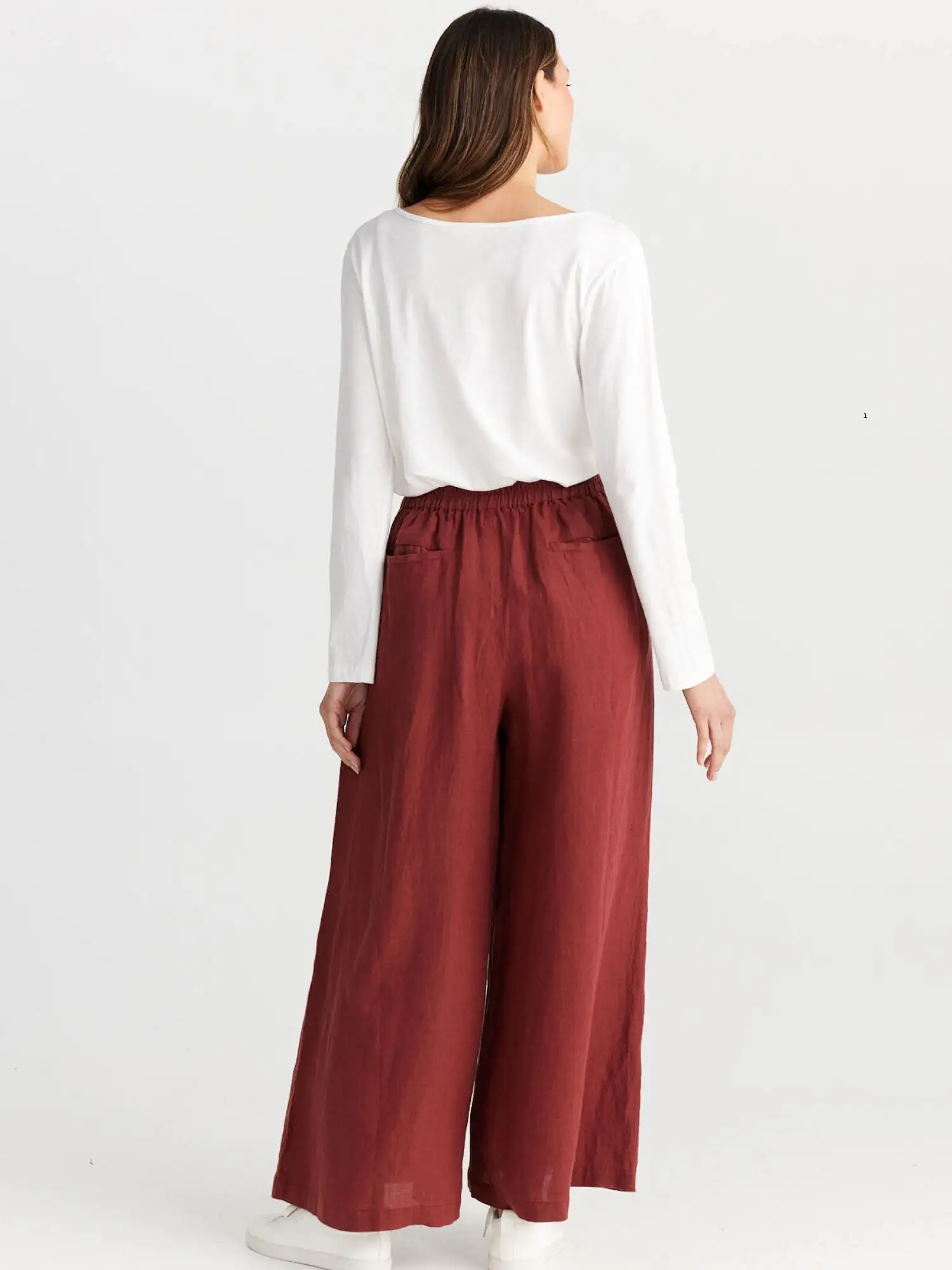 Positano Pants | Wine