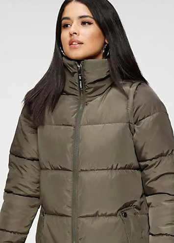 Quilted Puffer Coat by Only | Look Again