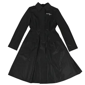 'Recovery' Windbreaker Coat - Black