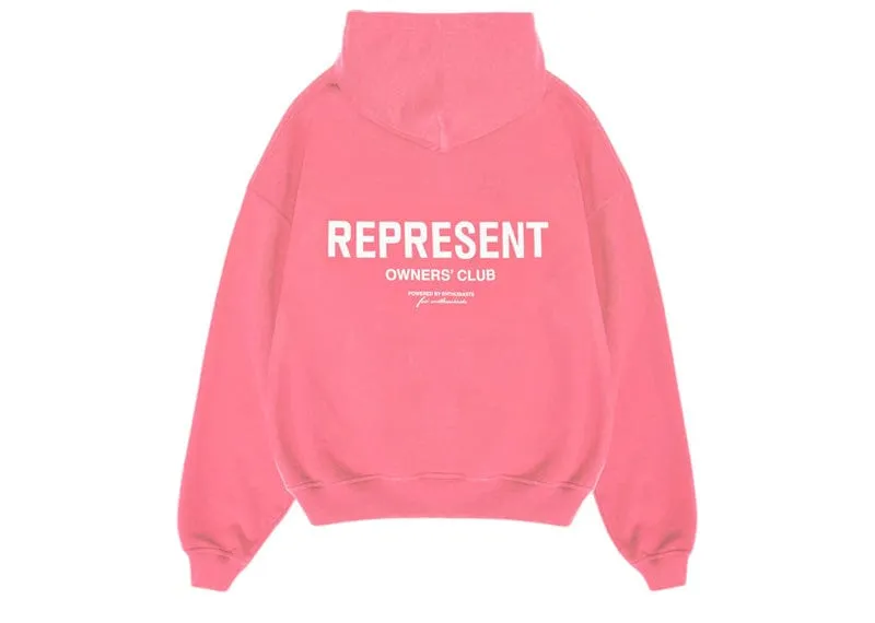 Represent Owners Club Hoodie Bubblegum