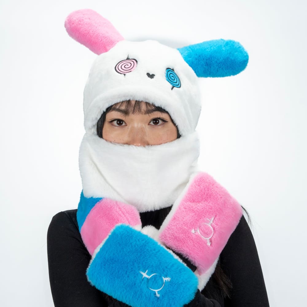 Scoodie Dreadful - Gender Dysphoria Rabbit Scarf Hoodie