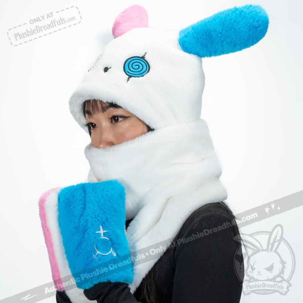 Scoodie Dreadful - Gender Dysphoria Rabbit Scarf Hoodie