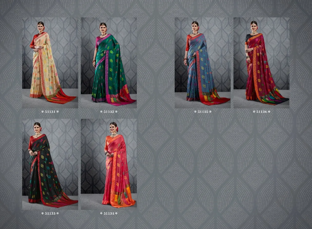 SHANGRILA PRINTS LAUNCHES SANDHYA LINEN COLOURFUL RANGE SAREES