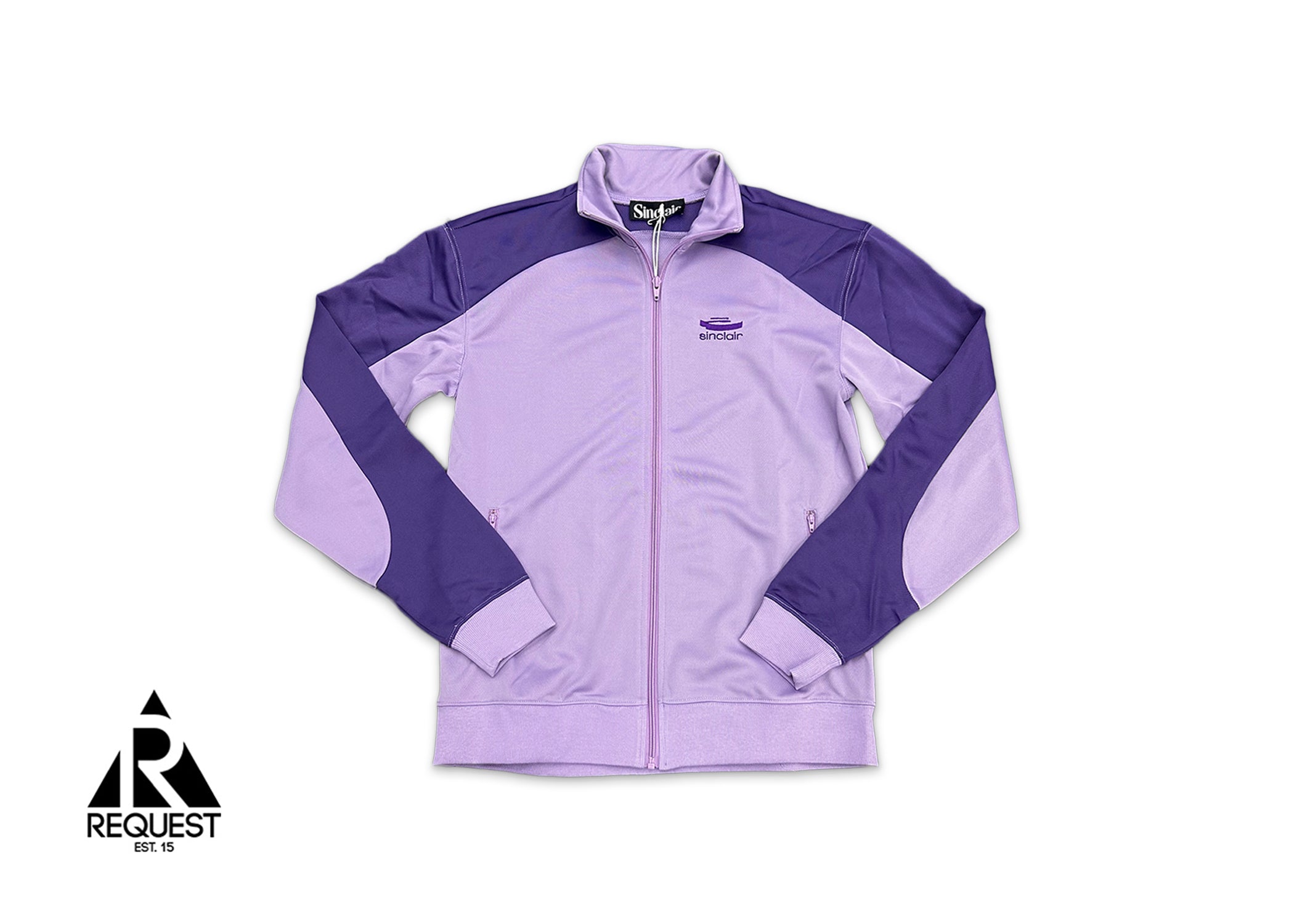 Sinclair 3D Logo Track Jacket Purple