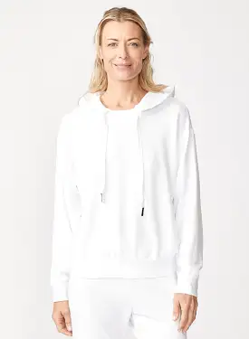 Softest Fleece Hoodie in White