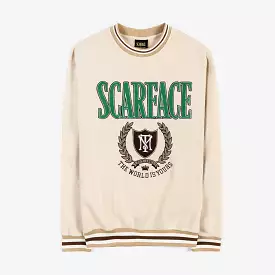 SP x Scarface Pullover Mens Crewneck (Beige)