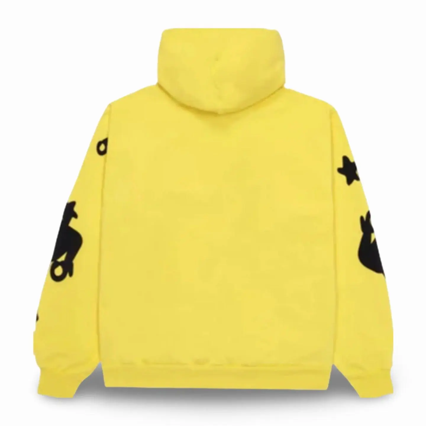 Sp5der 'Beluga' Pullover Hoodie Gold / Black SS23